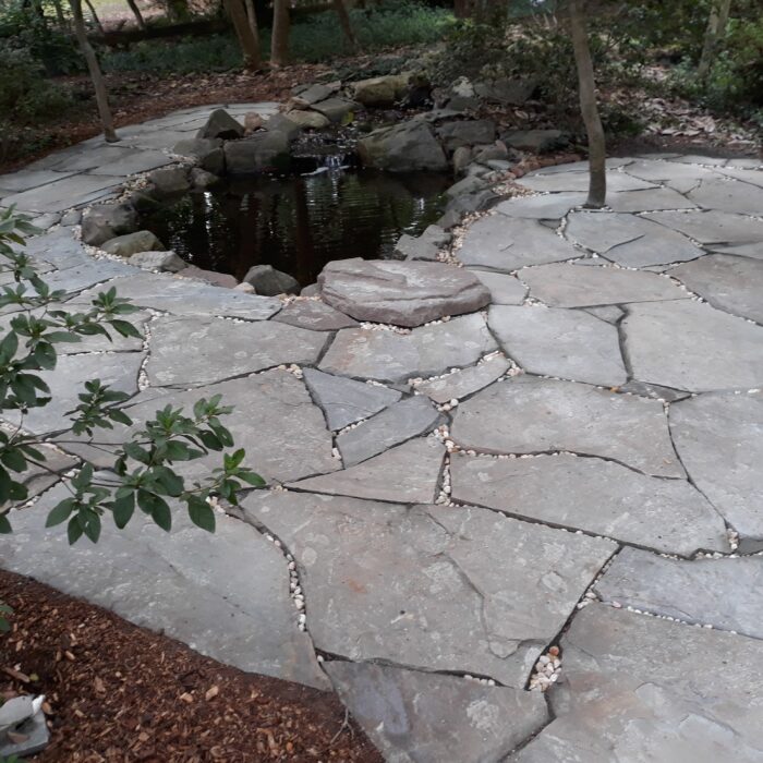 Large PA Bluestone flagstone patio slate gravel stone screenings pond & mulch